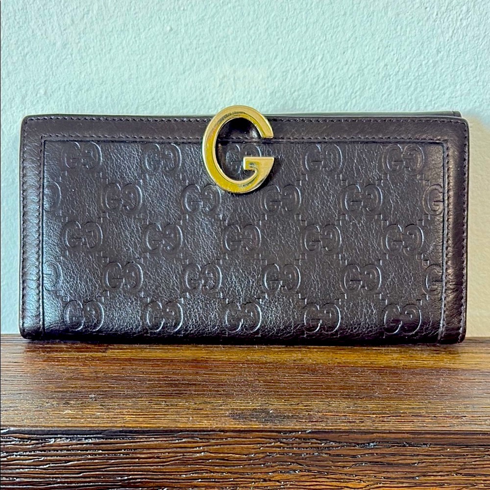 Gucci Black Leather Wallet